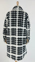 Cappotto oversized pied de poule