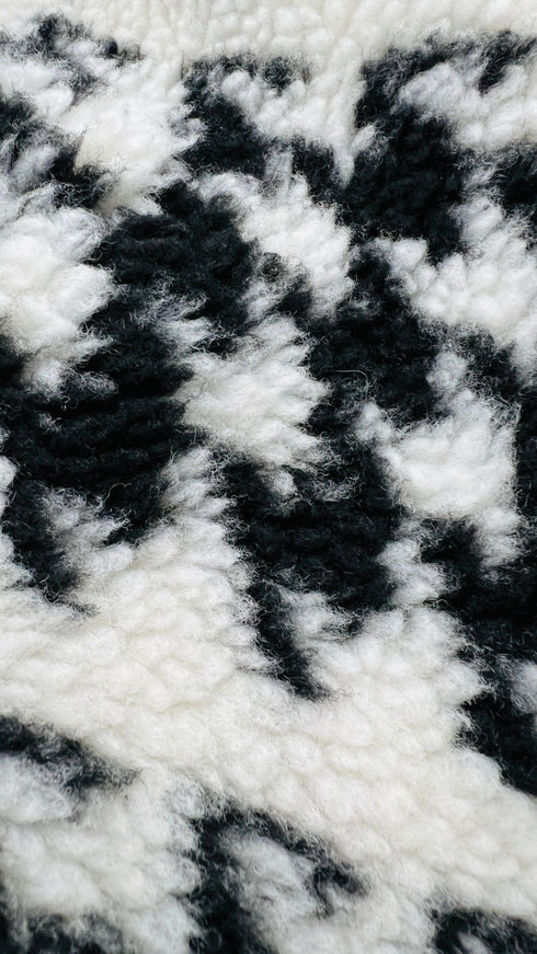 Cappotto oversized pied de poule
