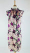 Abito midi con stampa fiori