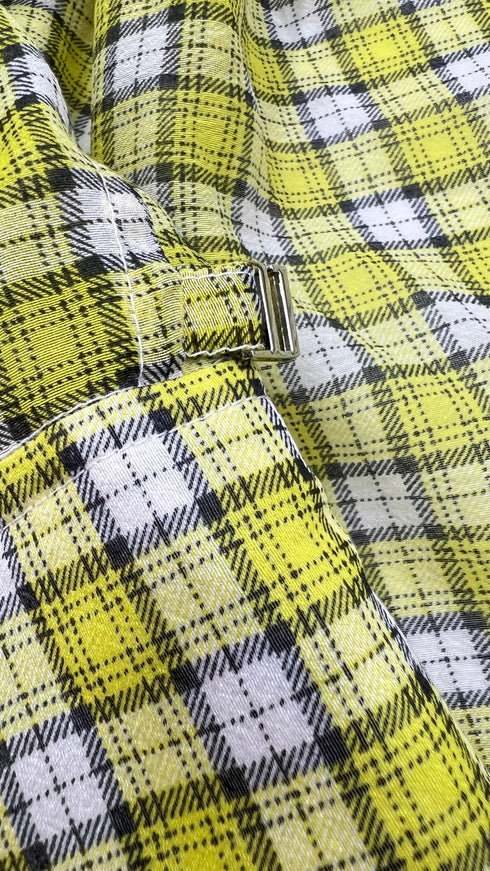 Camicia tartan collo over