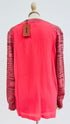 Cardigan fiammato over