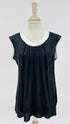 Top collo a contrasto