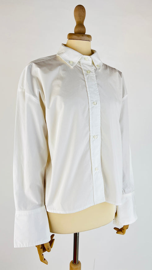 Camicia cotone button-down