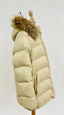 Piumino vintage con cappuccio Moncler