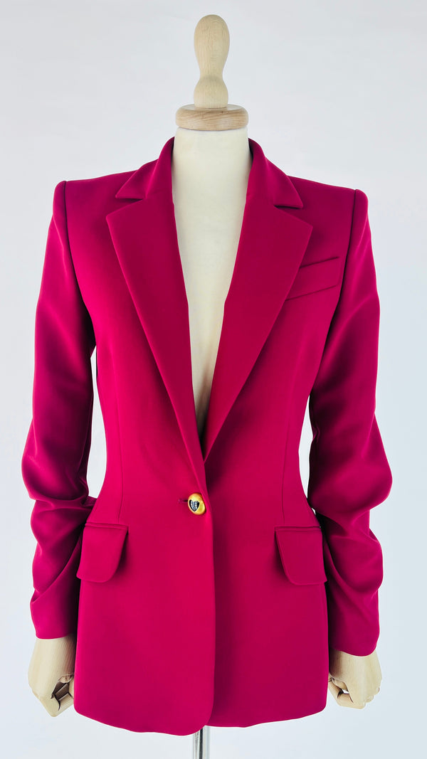 Blazer slim fit bottoni cuore