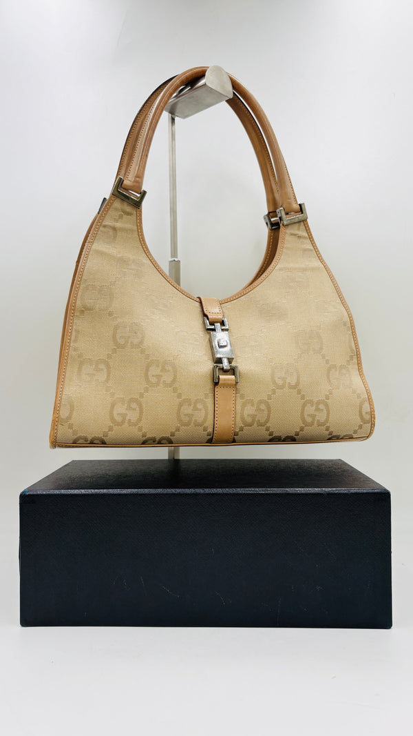 Borsa a spalla “Jackie” monogram