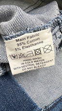 Shorts denim ricamo flora P.A.R.O.S.H.