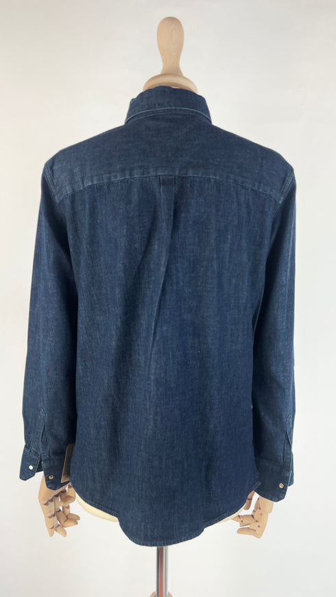 Camicia in denim cotone