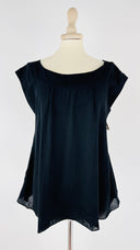 Top smanicato nero MARNI
