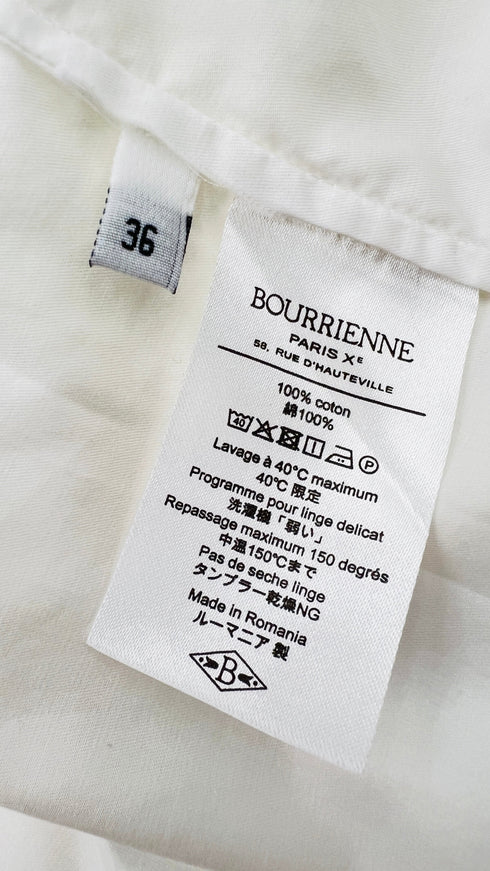 Camicia cotone bianco
