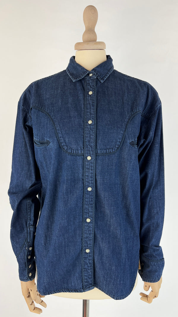 Camicia regular denim