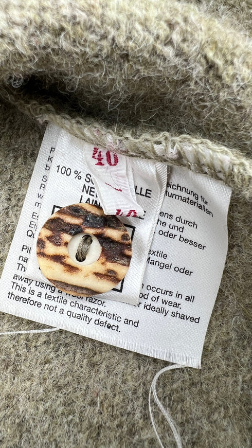 Blazer in maglia di lana