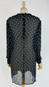 Camicia lunga con strass