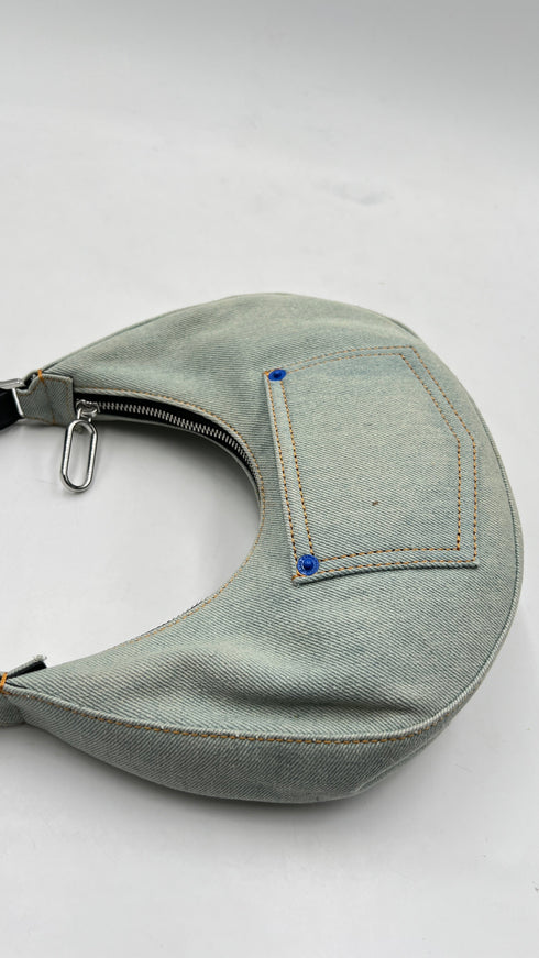 Borsa hobo in denim