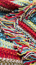 Cardigan aperto con frange ALANUI
