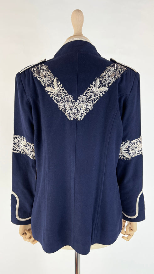 Blazer con passamanerie