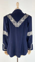 Blazer con passamanerie