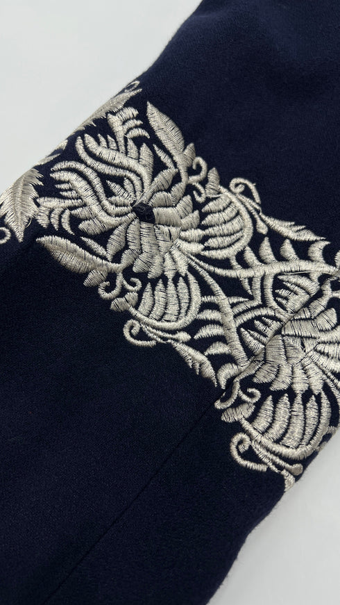 Blazer con passamanerie