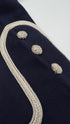 Blazer con passamanerie