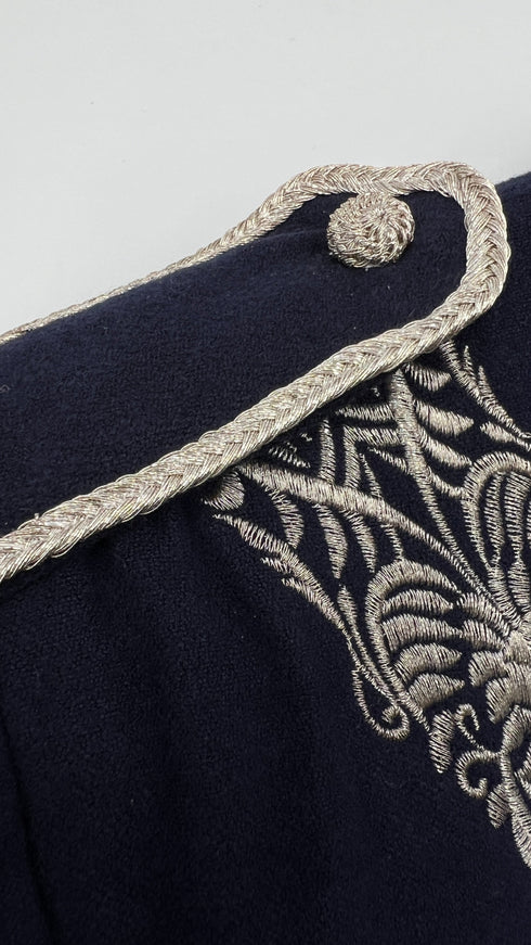 Blazer con passamanerie
