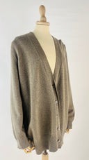 Cardigan lungo bottoni gioiello Sandro