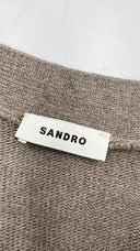 Cardigan lungo bottoni gioiello Sandro