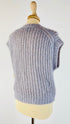 Gilet maglia e paillettes