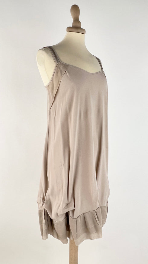 Abito midi satin