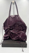 Tote bag in pelle arricciata