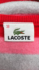 Maglia a V a righe LAcoste