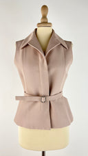 Gilet in seta con cintura CHRISTIAN DIOR