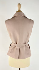 Gilet in seta con cintura CHRISTIAN DIOR