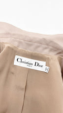 Gilet in seta con cintura CHRISTIAN DIOR