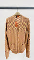Cardigan cotone con cartellino