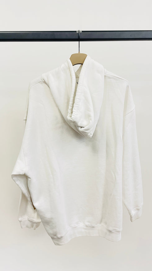 Felpa logo oversize