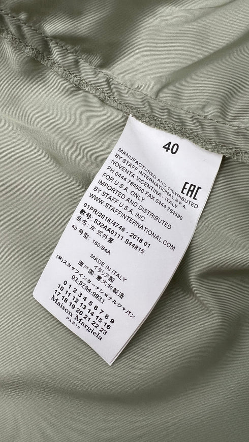 Bomber over verde