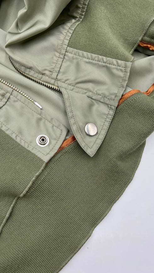 Bomber over verde