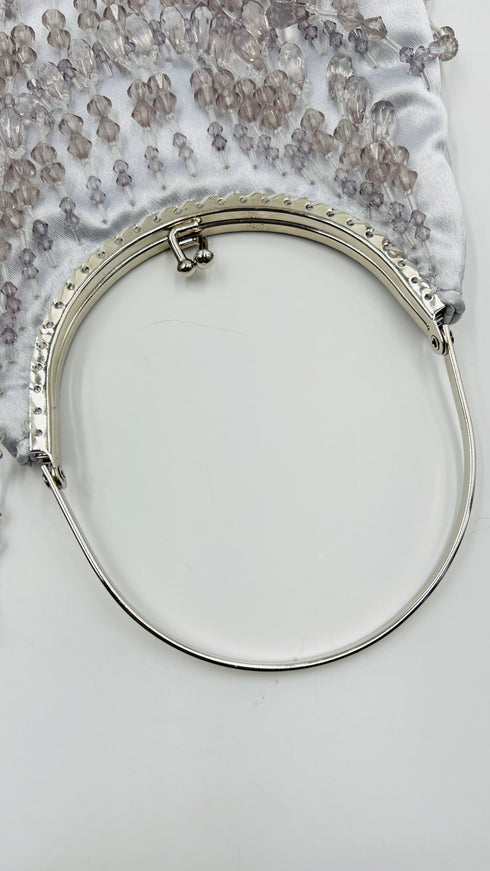 Borsa strass a frange