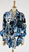 Camicia stampata in 100% viscosa