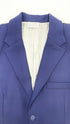 Blazer oversize blu