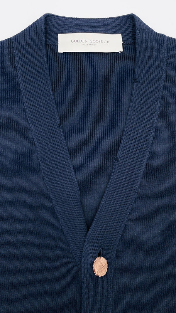 Cardigan blu navy