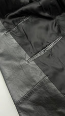 Blazer doppiopetto in pelle ANN DEMEULEMEESTER