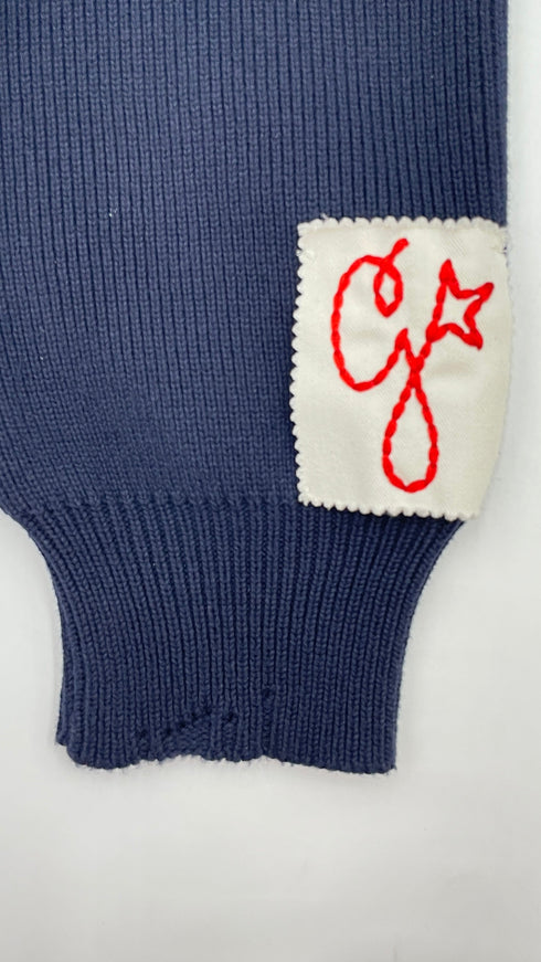Cardigan blu navy