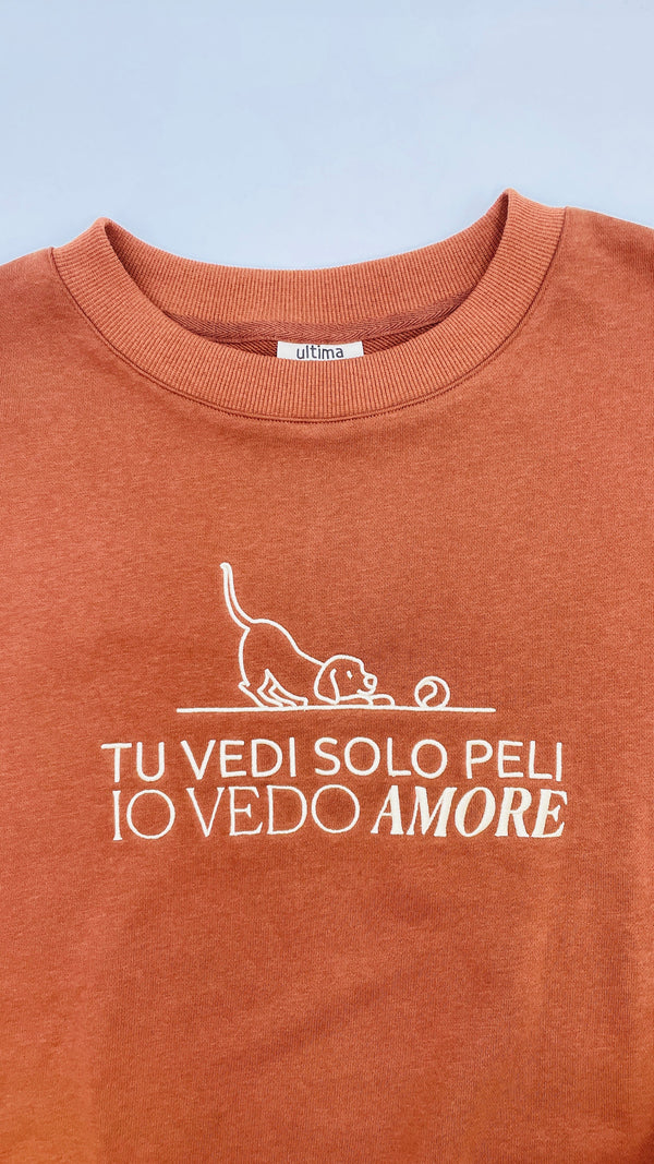 Felpa "Io vedo amore"