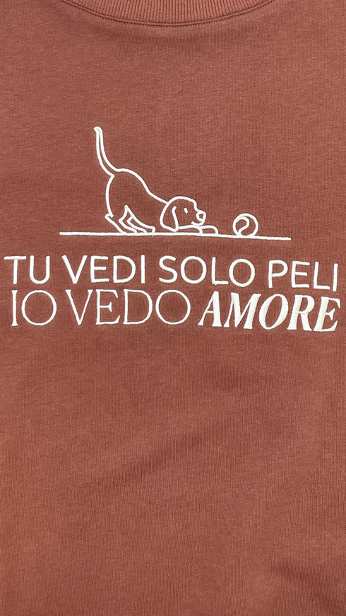 Felpa "Io vedo amore"