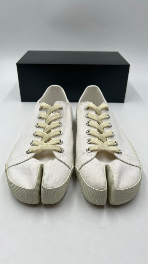 Sneakers Tabi canvas bianco