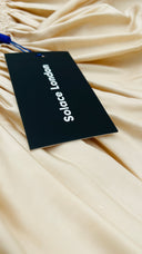 Top monospalla con cartellino Solace london