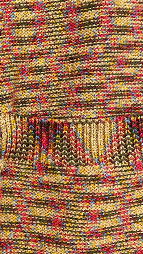 Cardigan cotone con cartellino