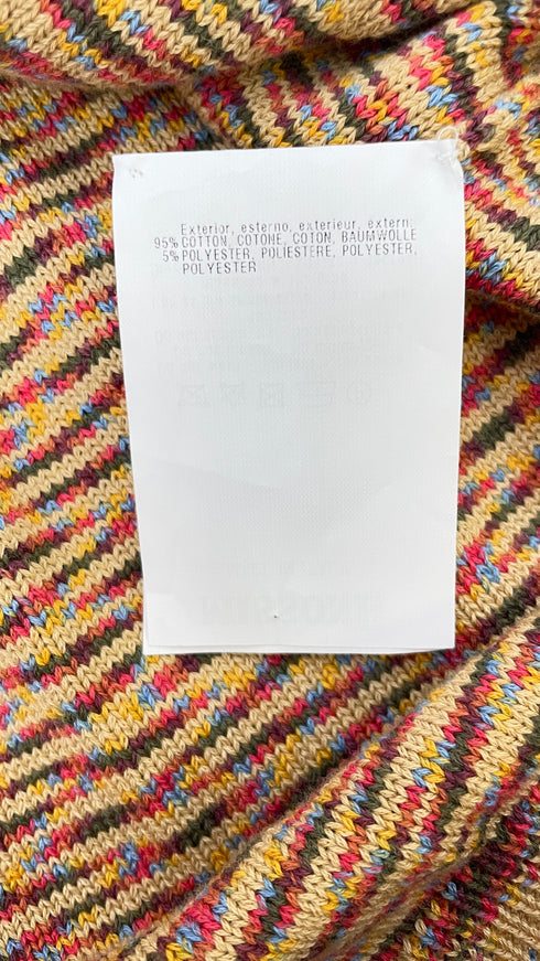 Cardigan cotone con cartellino