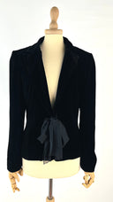 Blazer in velluto TESSUTO VALENTINO